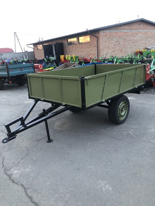 Прицеп до трактора, прицеп до мини трактора, прицеп, причіп.