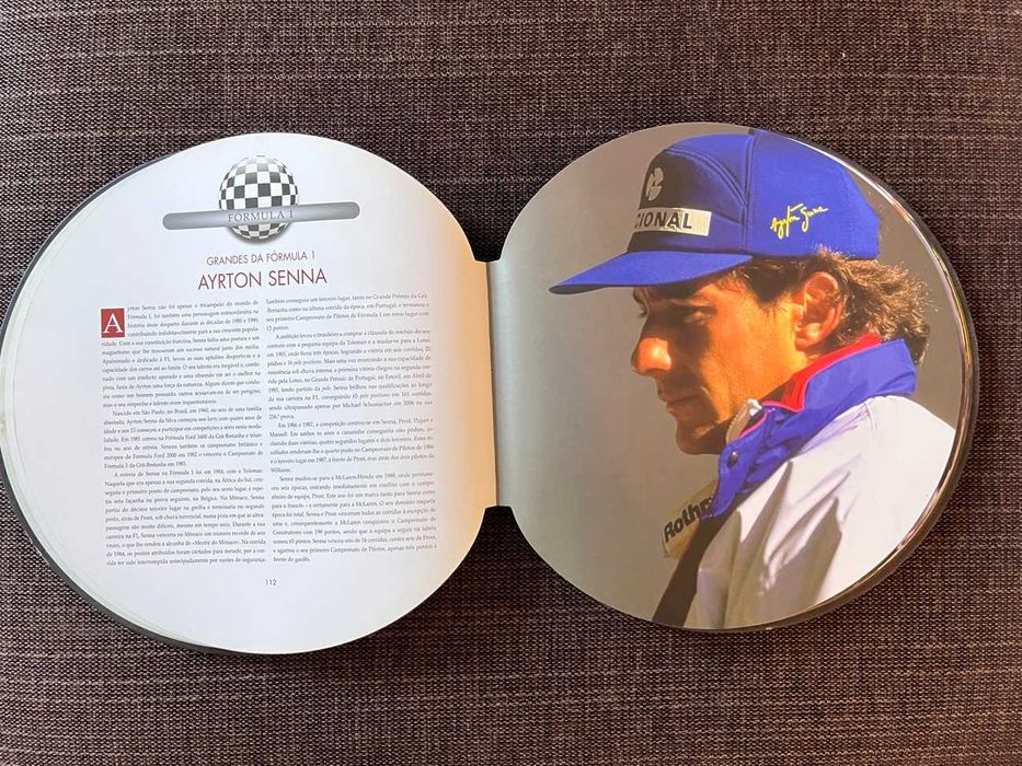 Livro “Fórmula 1” (Capa danificada)