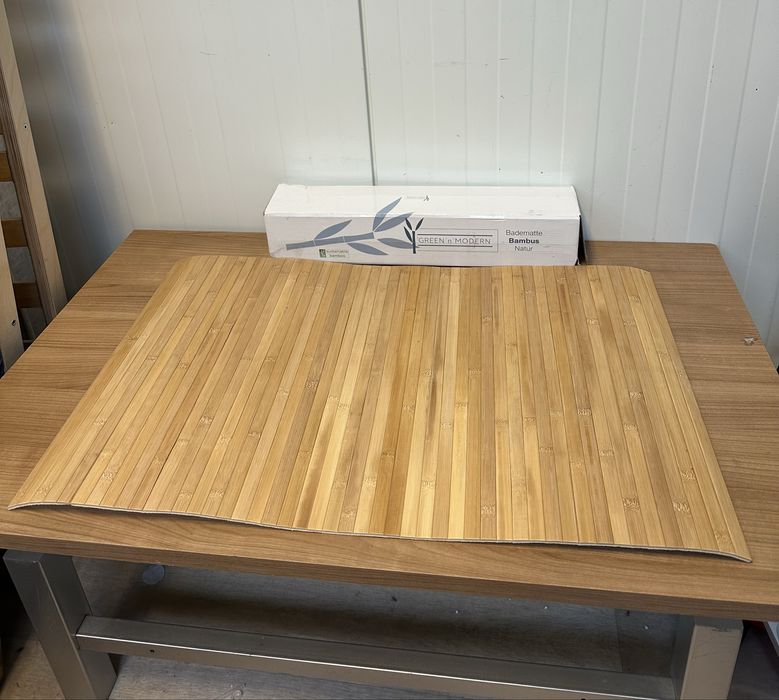 Mata łazienkowa bambusowa 80x50cm antypoślizgowa Green’n Modern