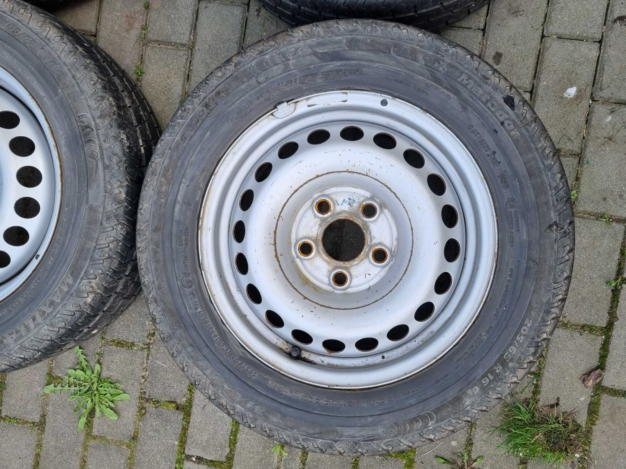 Koła felgi opony letnie 205/65 R16C 5x120 VW Transporter T5 K2