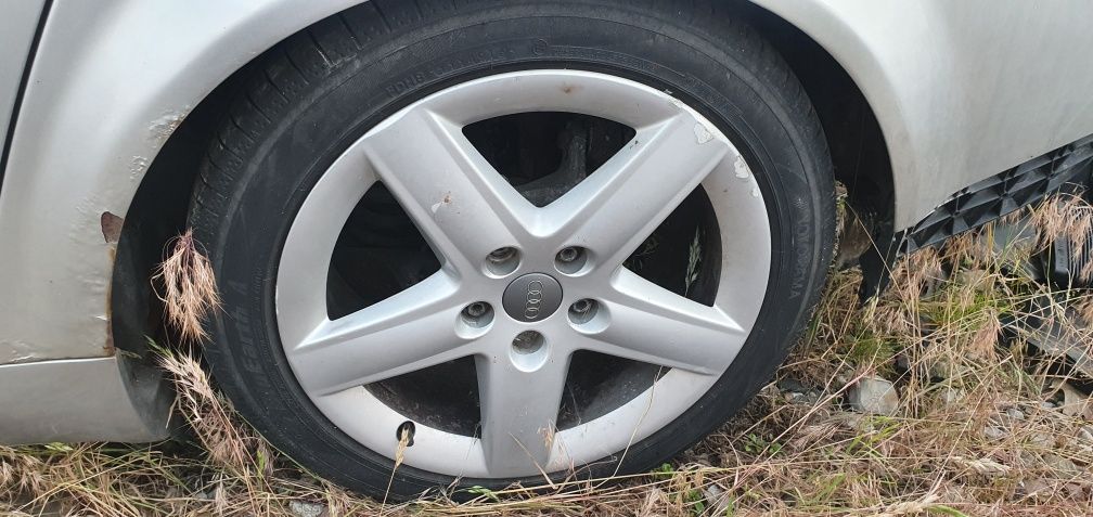 Felgi aluminiowe 17 cali 5x112 audi a4 b6 s4 a6 c5 komplet yokohama