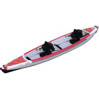 Kayak insuflável Elevada Pressão Semi-rigido 4.10m 2 pax