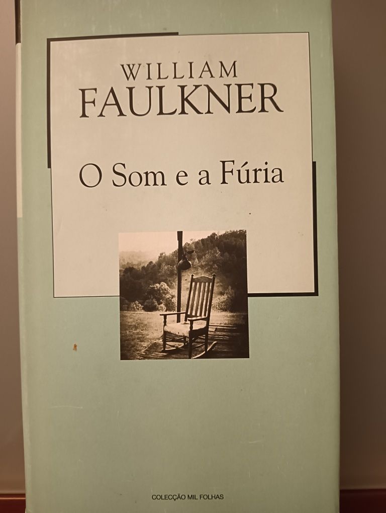 O Som e a Fúria, de William Faulkner;  Novo!