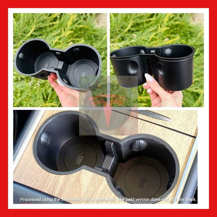 Подстаканник в Tesla Model 3 Model Y 2021 2022 2023 софт підстаканник