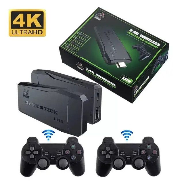 Портативная консоль game stick lite 4k 64 gb