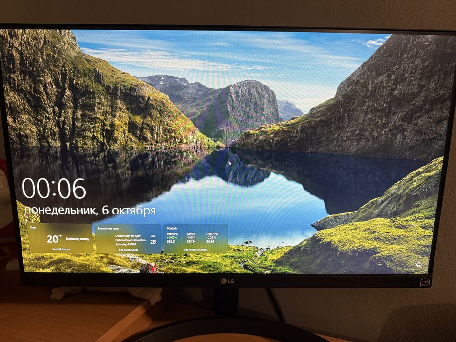 Монітор LG 23.8” 24MK600M-B