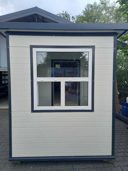 Kontener sanitarny WC  Budka parkingowa Wartownia Stróżówka Pawilon