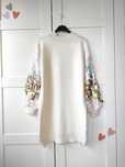 Super sukienka sweter baloon sleeves bufki cekiny oversize M