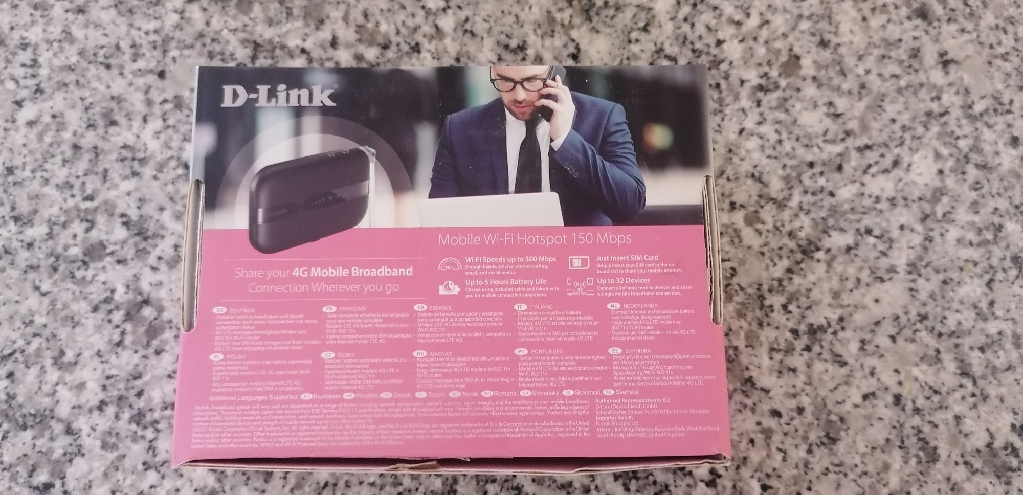 Hotspot Wi-Fi d-link dwr-932 4g