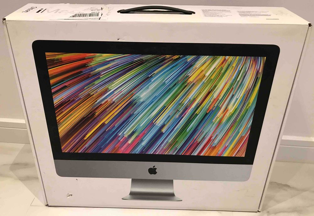 oryginalne opakowanie iMac 21 2013 r pudełko/komplet+karton wysyłkowy