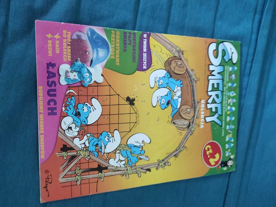 Smerfy Kolekcja Czasopismo Peyo, ilustracje!