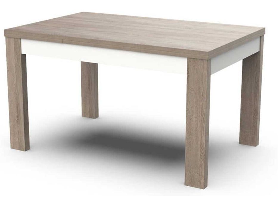 Mesa de jantar Paris - marca Lourini com 6 cadeiras estofadas