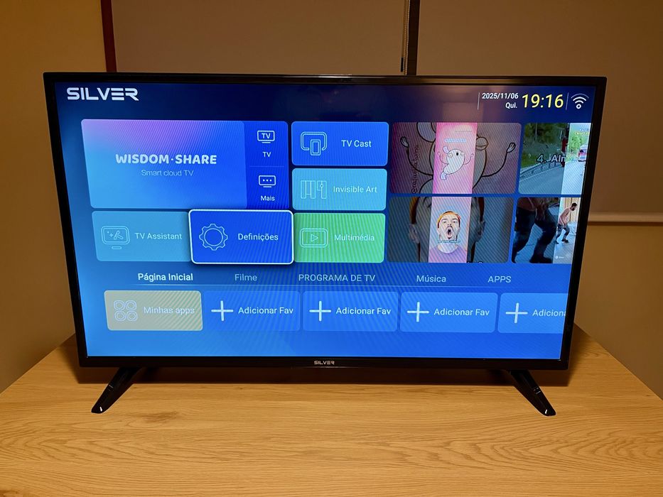 Smart tv Silver 40 polegadas