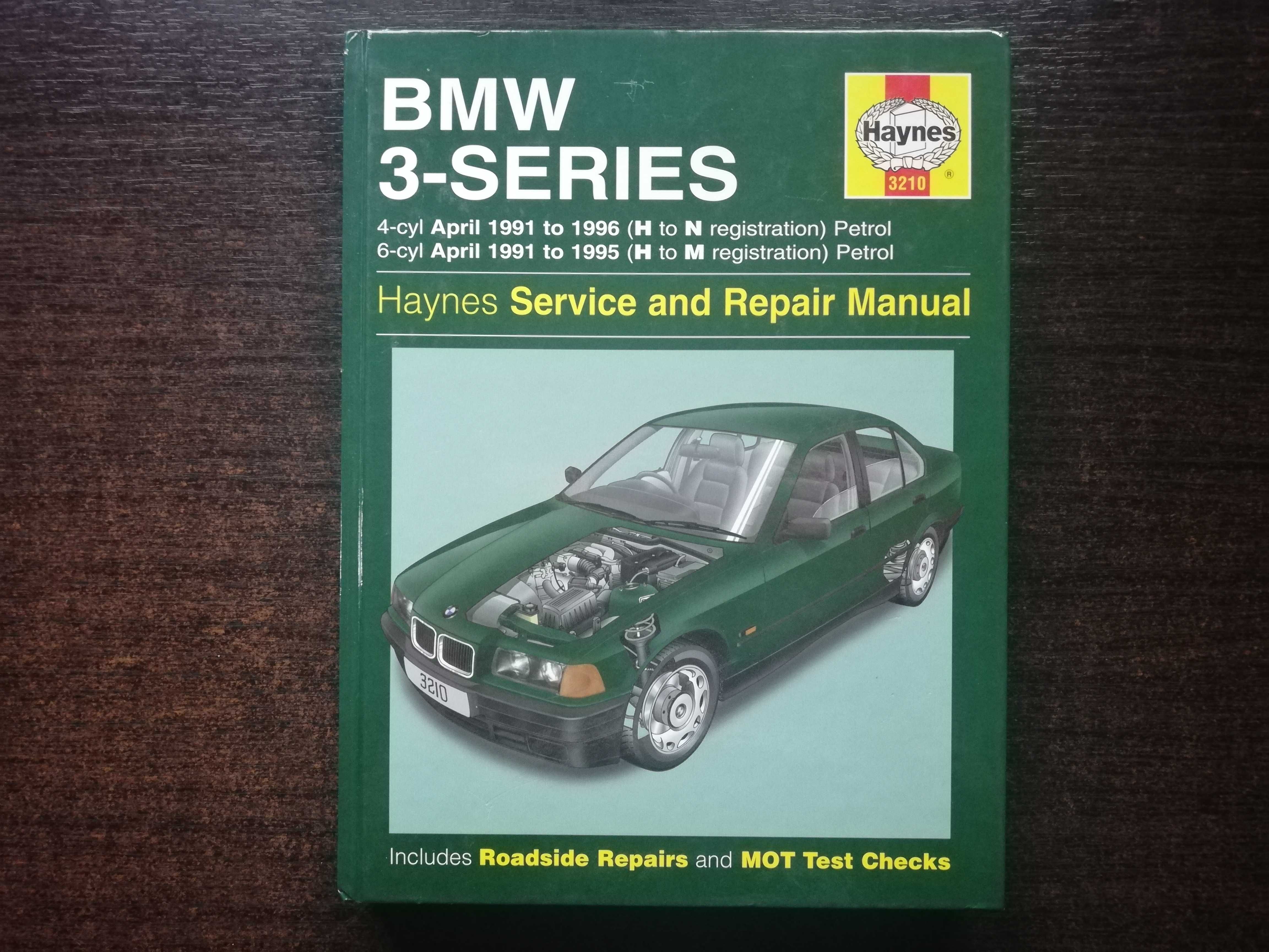 Książka BMW 3 E36 Haynes