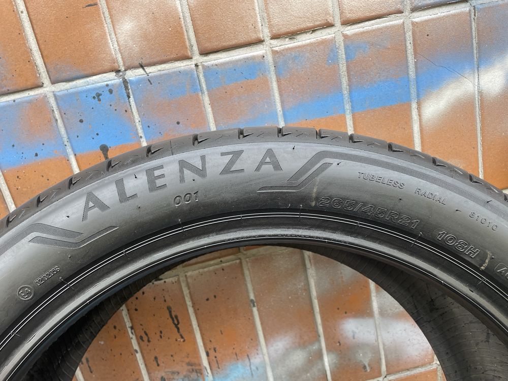 Літо 4шт Bridgestone Alenza 001 265/45 R21 108H AO