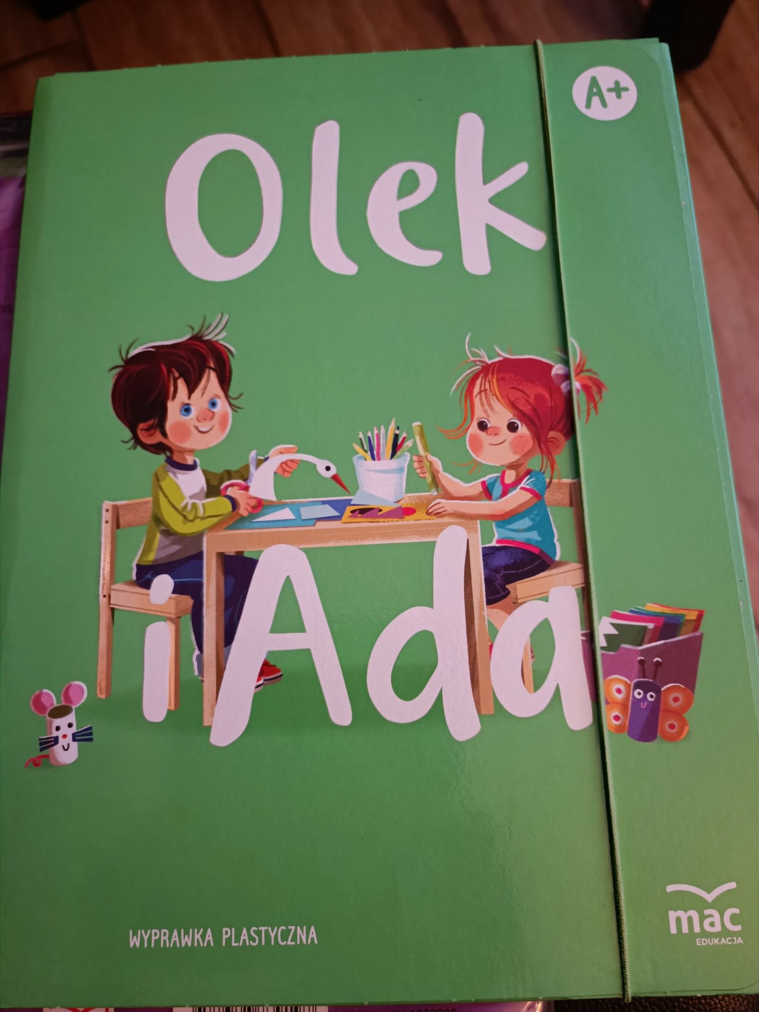 Olek i Ada. Poziom A+. Karty pracy- 1 części + wyprawka plastyczna


Ć