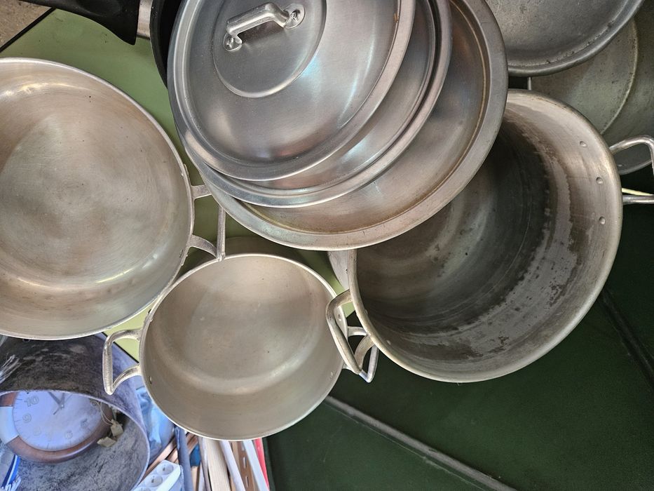 Lote de tachos e panelas