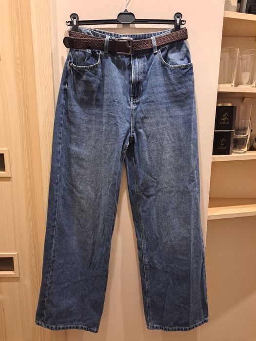 Spodnie jeansowe typu wide leg