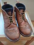 Botas em pele Zara