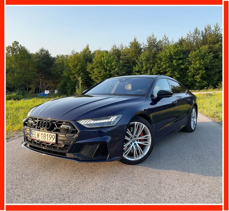 Audi A7 Sportback S7 55TFSi e 367KM - Plug-in - Laser Matrix Bang Olufsen Masaże RADAR