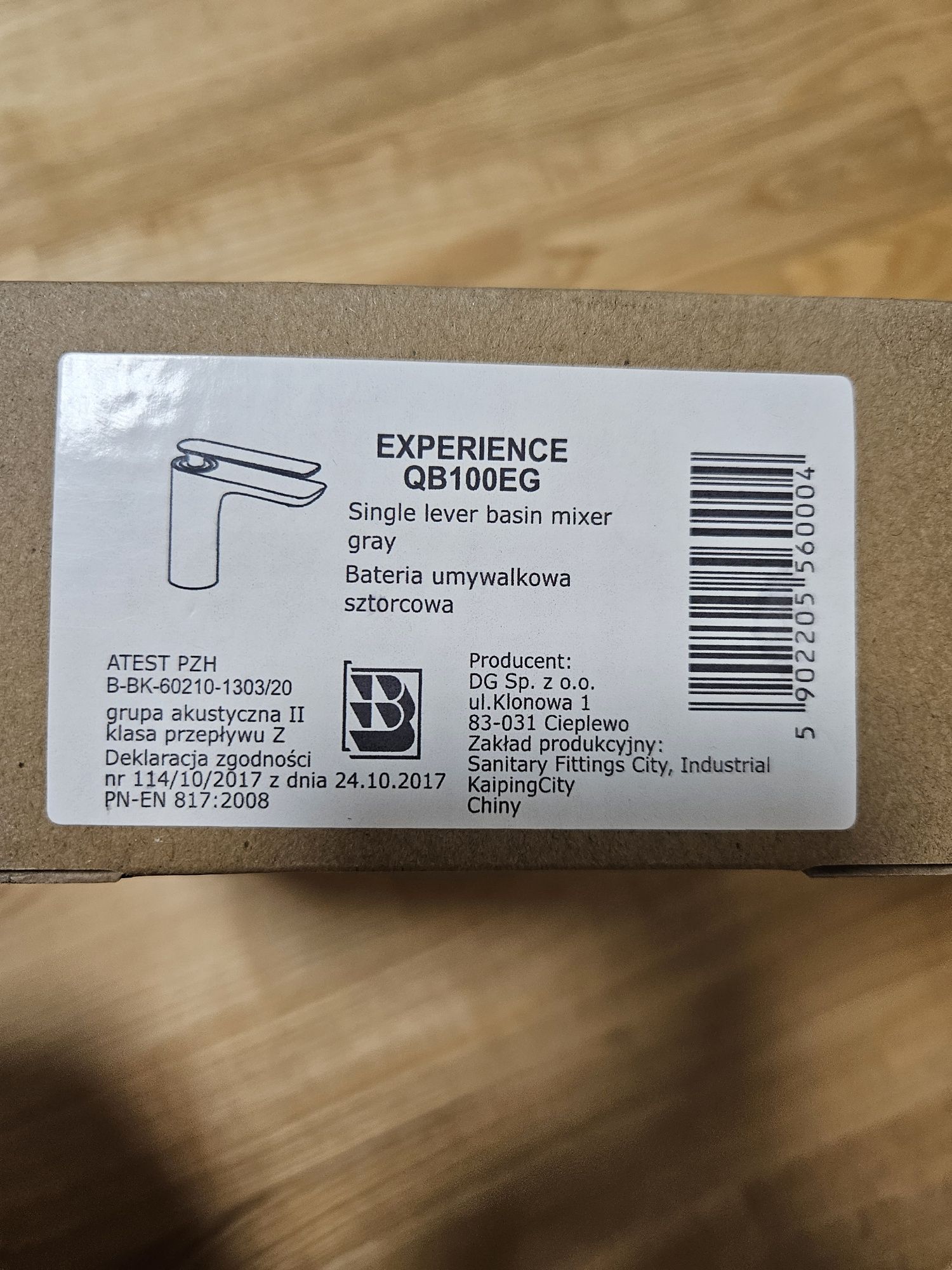 Bateria umywalkowa niska Kohlman Experience