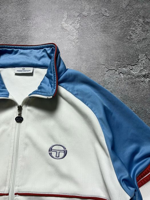 Олимпийка зипка зип Sergio Tacchini в белом  размер M-L, Ralph Lauren