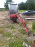 minikoparka wacker-neuson plus wiertnica
