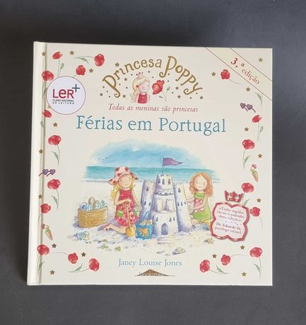 Livro Princesa Poppy - Férias em Portugal