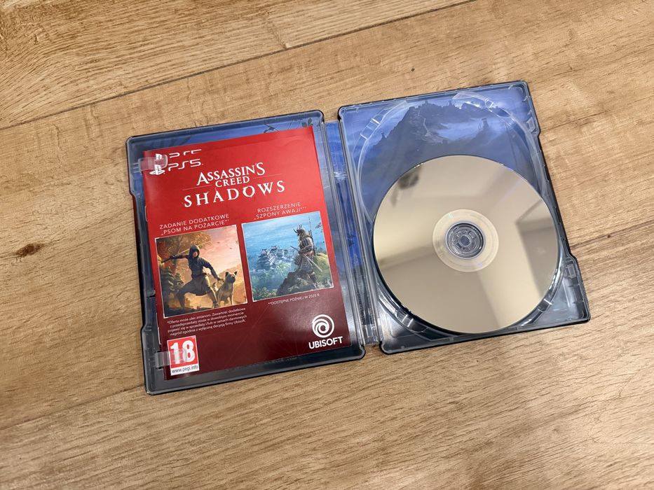 Asassins’s Creed Shadows PS5 steelbook