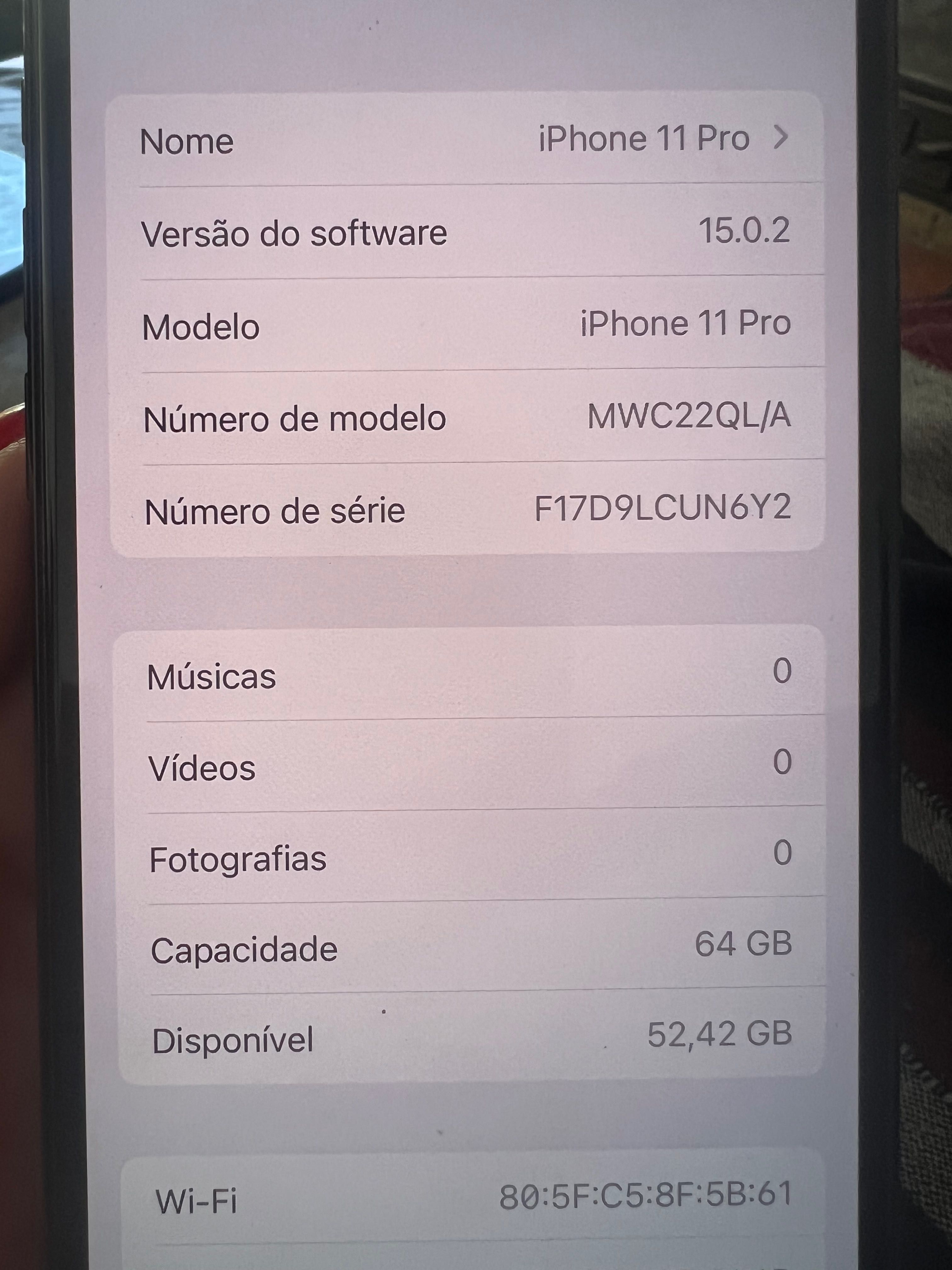 iPhone 11Pro em ótimo estado