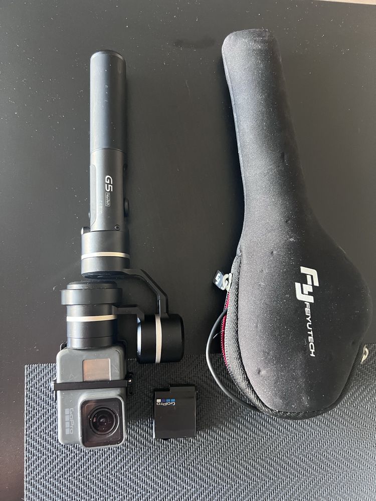 GoPro 5 gimbal feiyutech 2 baterie