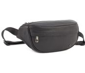 HT Leather бананка Чоловіча сумка га пояс Поясная сумка кожаная больша