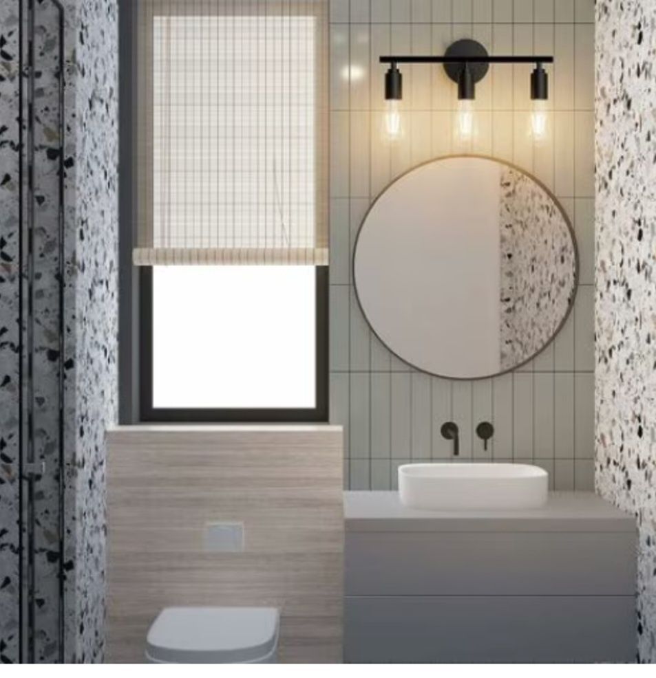 Бра на 3 лампочки loft