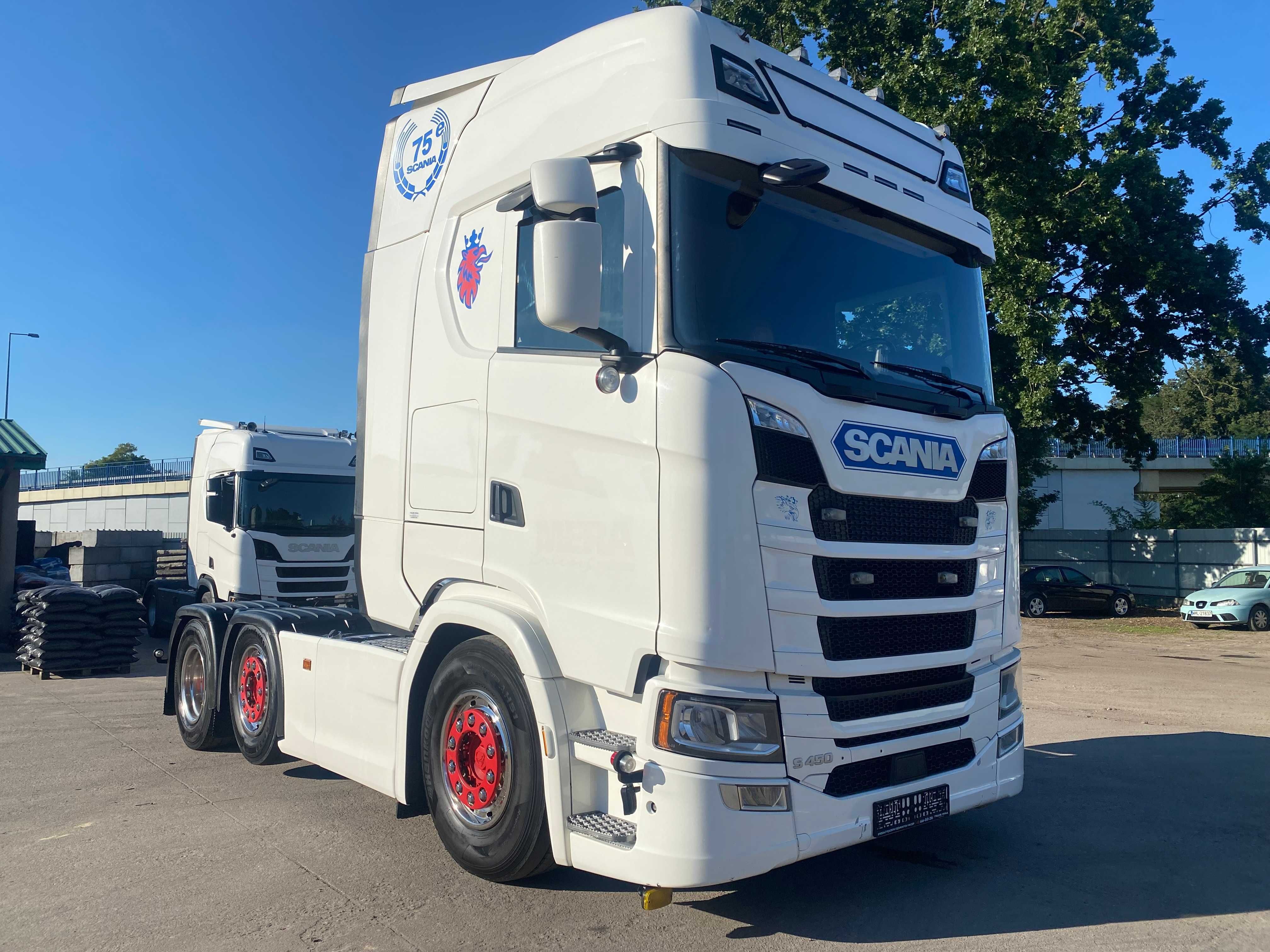 SCANIA S450 6X2 Stan BDB