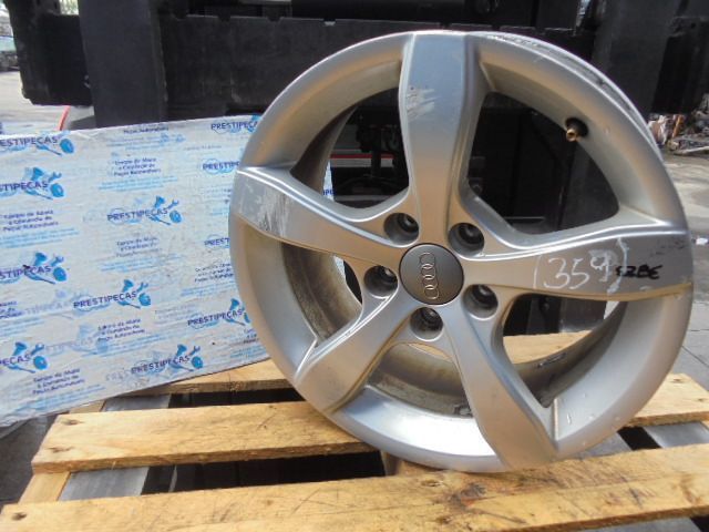Jante Solta 8X0071495 AUDI A1 SPORTBACK 8X FASE 1 2013 1.6TDI 105CV 5P PRETO 29 6Jx15 5X100 57.9MM