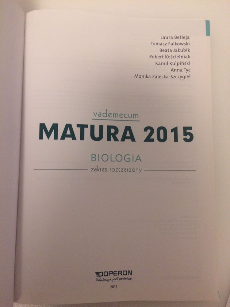 Biologia  matura