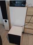 Zestaw audio Denon AVR-X1300W - Wilson Raptor 7 - Wilson Sub-10