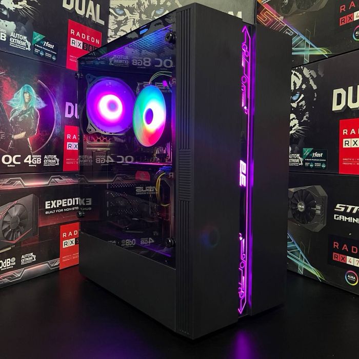 Игровой компьютер | i7 7700 | RedDevil rx 580 8gb | 24gb | SSD 512gb