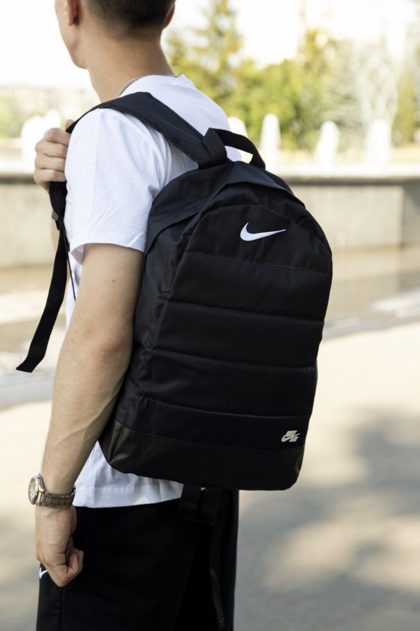 Спортивный, городской рюкзак Nike Air, черный найк, чоловічий портфель