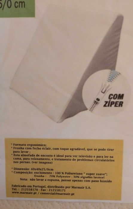 Almofada/Encosto anatómico «Marmair»