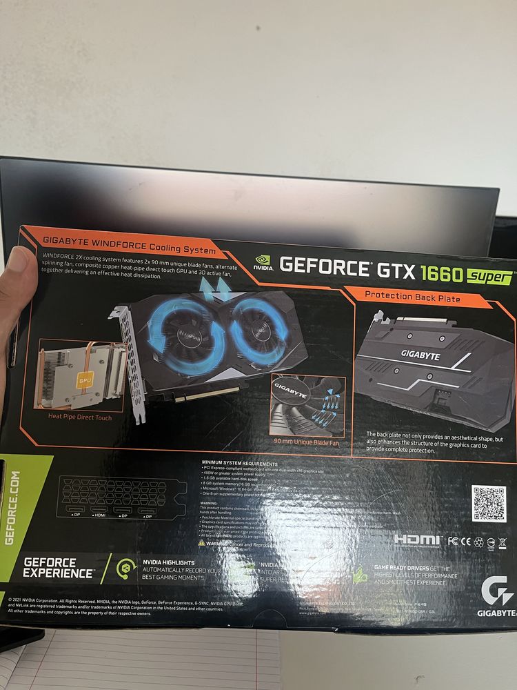 GTX 1660 super  [VER DESCRIÇÃO] negociavel