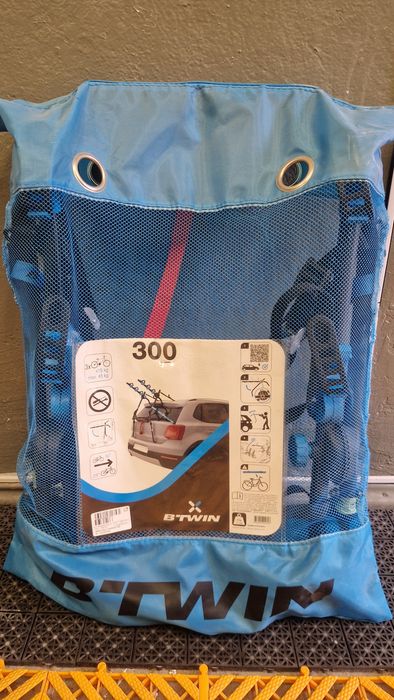 Bagażnik rowerowy BTWIN 300 na klape 3 rowery