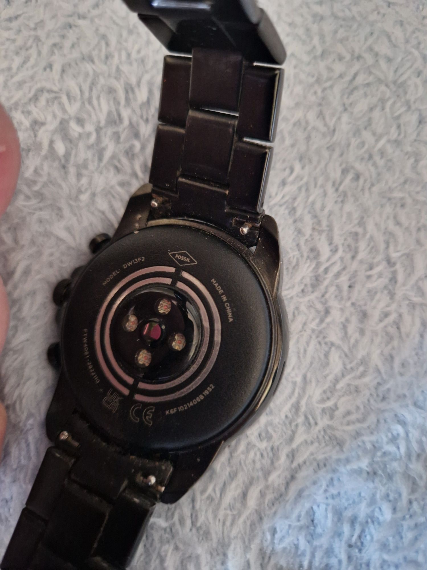 Męski zegarek smartwatch Fossil na bransolecie