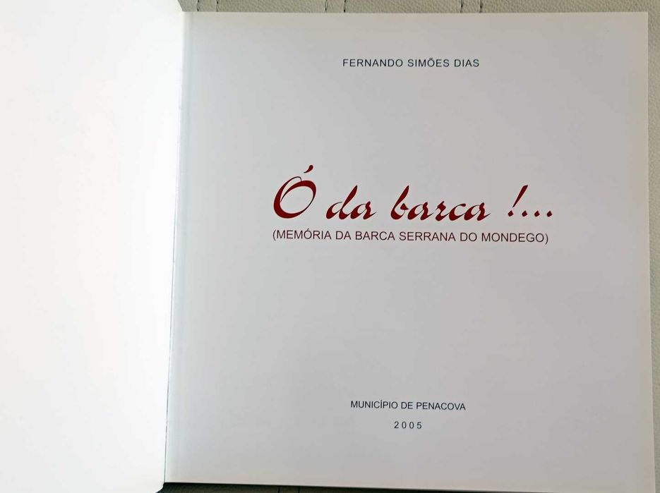 Ó da barca !.. Memória da barca serrana do Mondego, livro