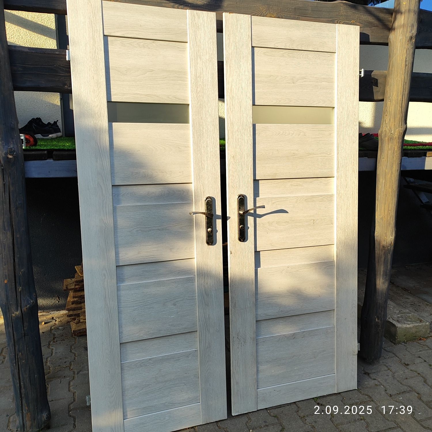 Drzwi z MDF do łazienki i WC 70 i 60 cm