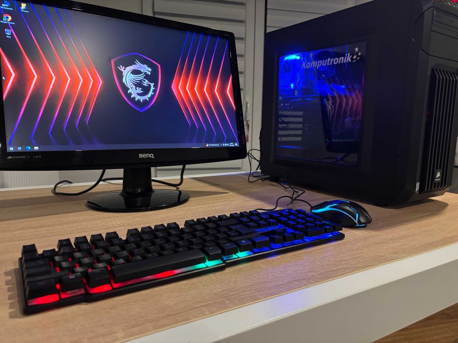 Zestaw Do Gier i5 4x3.4ghz/GTX-950/Ram-16GB/SSD+1TB/Monitor 22'