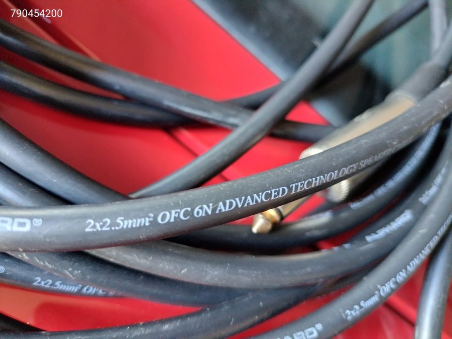 Kable głośnikowe ALPHARD DA VINCI 2x2.5 mm OFC 6N