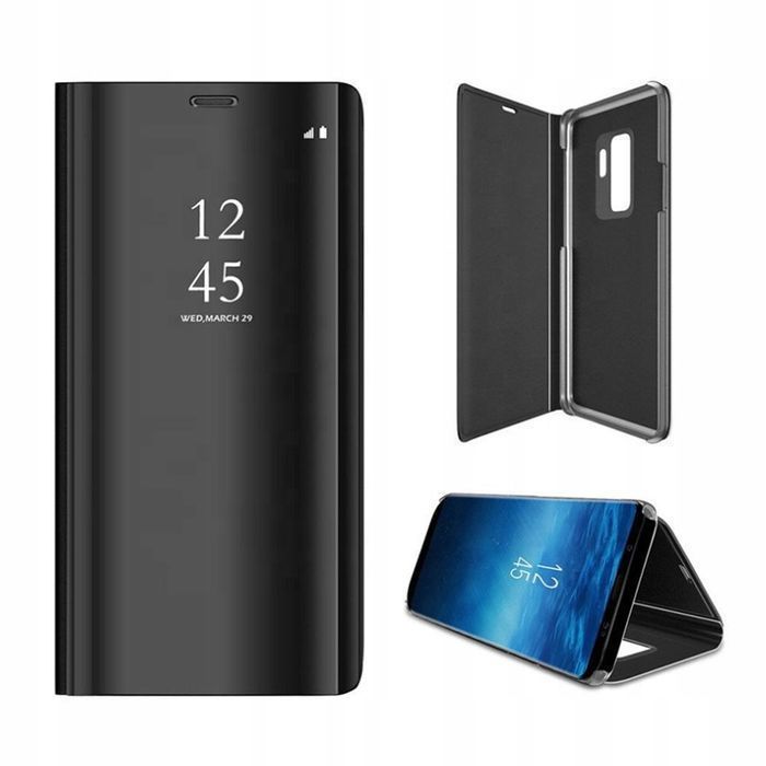 Etui Pokrowiec Z Klapką Do Huawei P Smart Pro I Honor Y9S Czarny