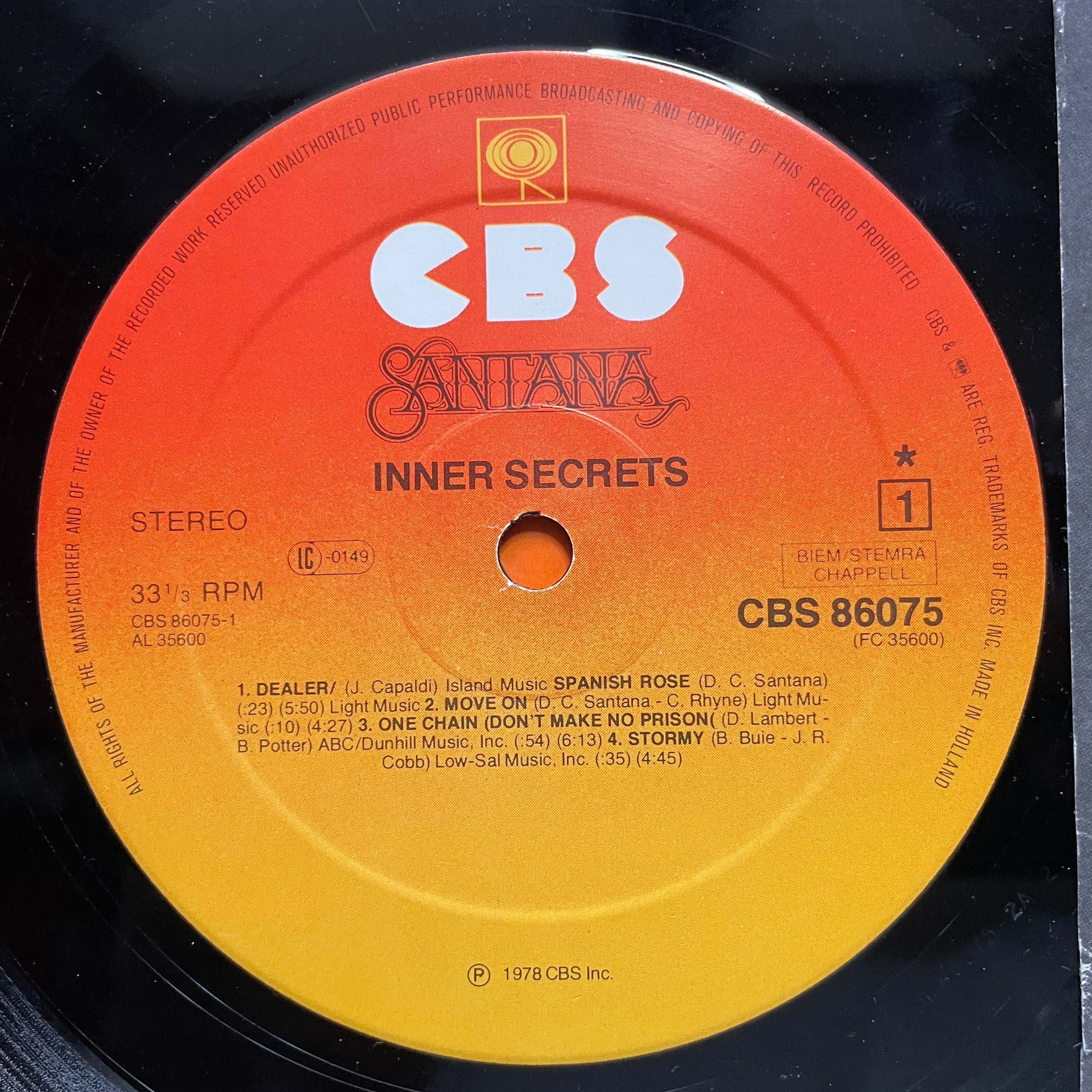 Santana – Inner Secrets 1978 [stan: VG+] m1
