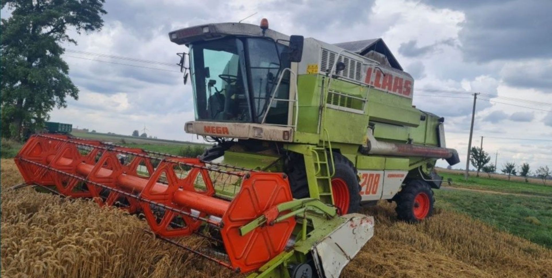 PILNE Claas mega II 208 kombajn zbozowy GPS 360 APS 350 118s dominator